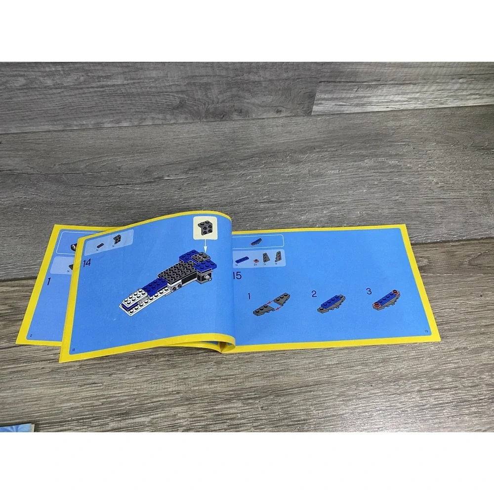 LEGO Creator 31008 Thunder Wings Instruction Manual‎ Booklet 2013 English Guide